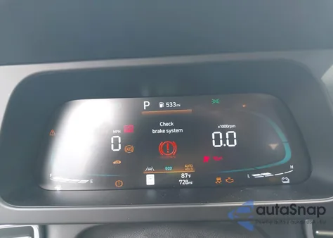 2025 Hyundai Elantra Hybrid Blue from USA, damaged, VIN KMHLM4DJXSU167453